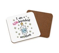 I Am A Gindependent Donna Sottobicchiere - Divertente Gin Independent
