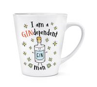 I Am A Gindependent Uomo 341ml Latte Tazza - Gin Independent Divertente