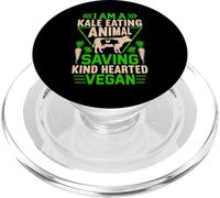 I Am A Kale Eating Animal Saving Kind - Vegetariano Vegano PopSockets PopGrip per MagSafe