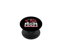 I Am A Nurse and A Mom Nothing Scares Me Nursing Nurses PopSockets PopGrip Adesivo