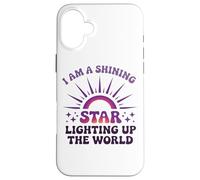 I Am A Shining Star Illumina Il Mondo Custodia per iPhone 16 Plus