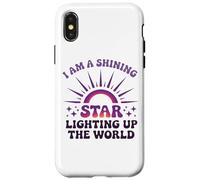 I Am A Shining Star Illumina Il Mondo Custodia per iPhone X/XS