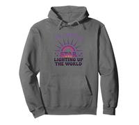 I Am A Shining Star Illumina Il Mondo Felpa con Cappuccio