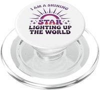 I Am A Shining Star Illumina Il Mondo PopSockets PopGrip per MagSafe