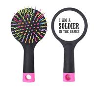 I Am A Soldier In The Games Salon - Spazzola districante per capelli, base cuscino