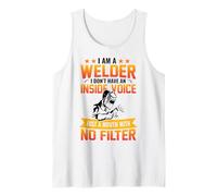 I Am A Welder I Don't Have An Inside Voice Just A Mouth with Canotta