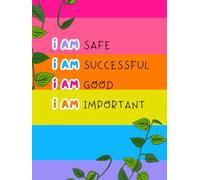I AM Affirmation Encouraging Colorful Lined Journal Notebook - 110 Pages for Writing, Ideal for Women, Men, and Teens: Perfect for School, Office, or Personal Use