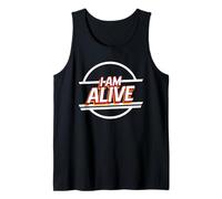 I Am Alive (Dichiarazione Felice positiva) Canotta
