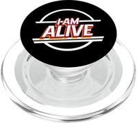 I Am Alive (Dichiarazione felice positiva) PopSockets PopGrip per MagSafe