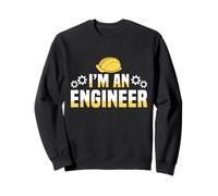 I Am An Engineer Engineering Humor Design Felpa