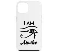 I Am Awake- Horus simbolo di protezione egiziano Terzo occhio Egitto Custodia per iPhone 13