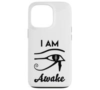 I Am Awake- Horus simbolo di protezione egiziano Terzo occhio Egitto Custodia per iPhone 13 Pro