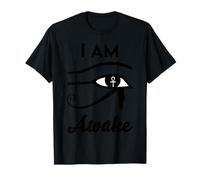 I Am Awake- Horus Simbolo di Protezione Egiziano Terzo Occhio Egitto Maglietta