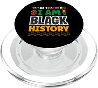 I Am Black History Afroamericano Potente PopSockets PopGrip per MagSafe