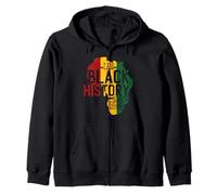 I AM Black History Black History Month Felpa con Cappuccio