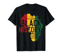 I AM Black History Black History Month Maglietta