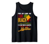I Am Black History Lifetime Cool History Month Canotta