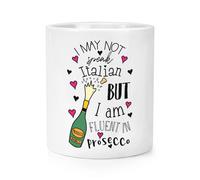 I Am Fluent IN Prosecco Trucco Pennello Matita Pentola - Divertente
