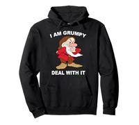 I Am Grumpy Funny Text Adult Hilarious Friend Sarcastic Gift Felpa con Cappuccio
