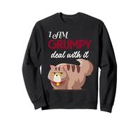 I Am Grumpy Funny Text Adult Hilarious Sarcastic Novelty Felpa