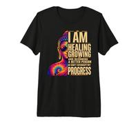 I am Healing Buddha Mindfulness Mantra Buddismo Maglietta Premium
