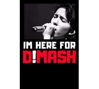 I AM HERE FOR DIMASH: Great Notebook for University or as a Diary, Lined With More than 100 Pages. Notebook that can serve as a Planner, Journal, ETC.
