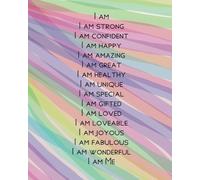 I am I am Strong I am confident: Positive affirmation Journal Wide Ruled College Lined Composition Notebook For 132 Pages of 8"x10" Lined Paper Journal: Volume 3