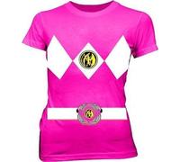 I Am Il Rosa Power Rangers Adolescenti Mighty Morphin Costume Maglietta S-XL