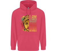 I Am Il Storm Africano Nero Vive Materia Bambini Felpa con Cappuccio