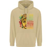 I Am Il Storm Africano Nero Vive Materia Uomo Felpa