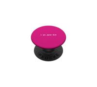 I Am Jane Doe Dichiarazione di solidarietà minimalista PopSockets PopGrip Adesivo