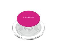 I Am Jane Doe Dichiarazione di solidarietà minimalista PopSockets PopGrip per MagSafe