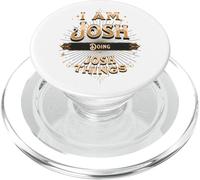 I Am Josh Doing Josh Things Divertente Celebrazione PopSockets PopGrip per MagSafe