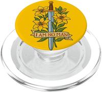 I Am No Man Femminista Spada e Gigli Empowerment PopSockets PopGrip per MagSafe