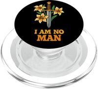 I Am No Man Femminista Spada e Gigli Empowerment PopSockets PopGrip per MagSafe