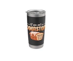 I Am Not A Doorstop Valori nutrizionali Ringraziamento Fruitcake Bicchiere termico in acciaio inox doppia parete