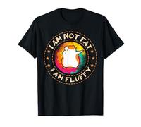 I am not fat I am Fluffy Pigs Animal Pet Design Maglietta
