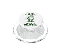 I Am One Fart Away From A Disaster Mal Di Stomaco PopSockets PopGrip per MagSafe