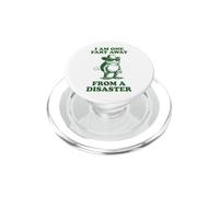 I Am One Fart Away From A Disaster Mal Di Stomaco PopSockets PopGrip per MagSafe