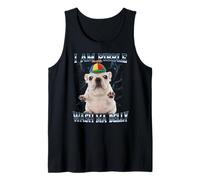 I am Pibble Dog Puppy Wash Clean My Belly Meme Divertente Canotta