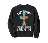 I Am Piecing Your Broken Pieces Into A New Pattern Felpa