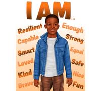 I Am: Positive Affirmations Coloring Book for Black Boys: Build Your Child's Confidence and Self-Esteem | Empowering Book for Young Black Boys | African American Books for Kids