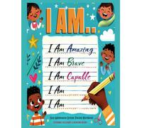 I AM...: Self-Affirmation Cursive Tracing Workbook