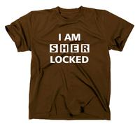 I Am Sherlocked T-Shirt Sherlock Holmes Serie TV Fun Funshirt Logo Watson