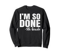 I am So Done 5th Grade Shirt Graduation 2025 Fifth Grade Felpa