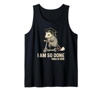 I Am So Done Class of 2026 Senior 26 Funny Graduation Possum Canotta