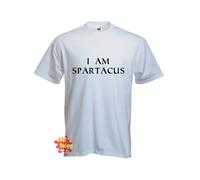 I Am Spartacus Film Frase Costume Addio Al Celibato Rétro T Camicia Taglie