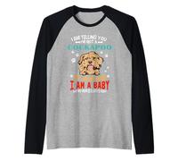 I Am Telling You I'm Not A Cockapoo Dog Mom Puppy Lovers Maglia con Maniche Raglan
