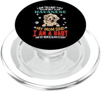 I Am Telling You I'm Not A Havanese Dog Mom Puppy Lovers PopSockets PopGrip per MagSafe