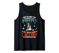 I Am Telling You I'm Not A Whippet Dog Mom Puppy Lovers Canotta